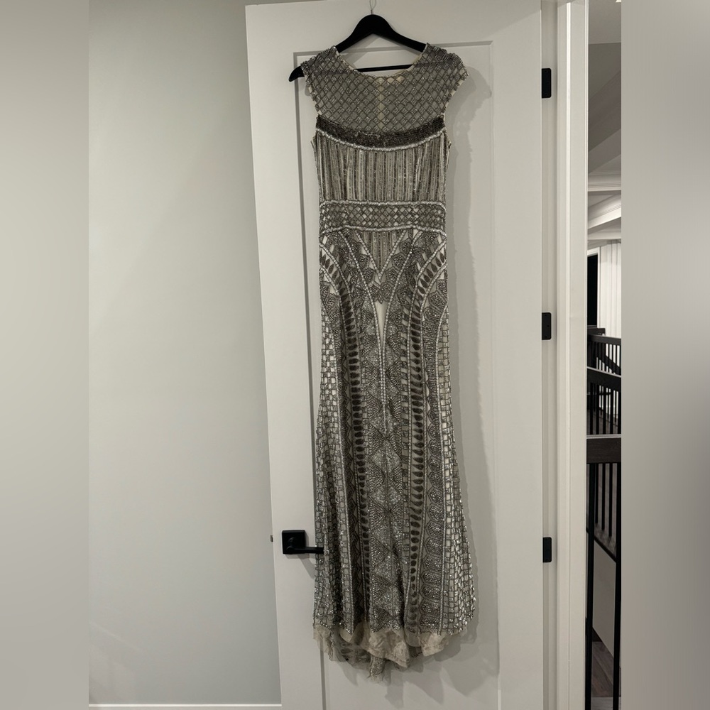 Evening gown beaded stunning